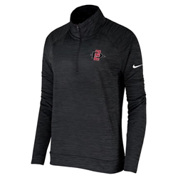 Women's Nike Pacer 1/4 Zip SD interlock - Black