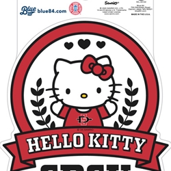Hello Kitty SDSU Decal
