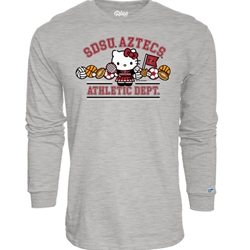 Hello Kitty all Sports Long Sleeve - Heather Gry