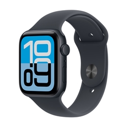 Apple Watch SE 3: GPS, 44MM, Midnight Aluminum Case with Midnight Sport Band - M/L