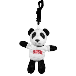 SDSU Plush Panda Keytag