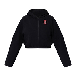 lululemon SD Interlock Loungeful Relaxed-Fit Full-Zip Cropped Hoodie