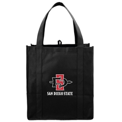 SD Interlock Reusable Grocery Tote Bag