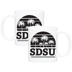 11oz SDSU Palm Tree Mug