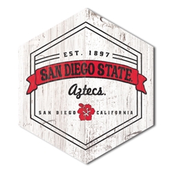San Diego State Hexegon Magnet