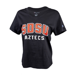 SDSU Aztecs V-Neck Tee