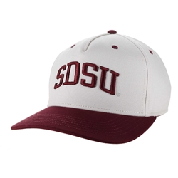 SDSU Heritage Twill Adjustable Cap - Maroon