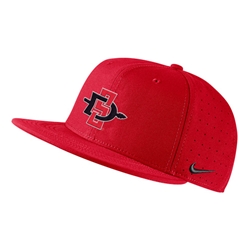 SD Interlock Aztecs Nike On the Field Fitted Cap