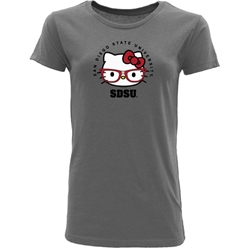 SDSU Hello Kitty with Glasses La Jolla Tee