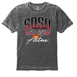 SDSU Aztecs Basketball Burnout Tee