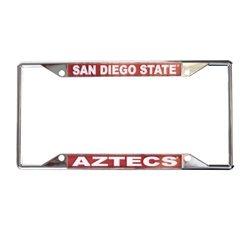 Glitter SDSU Aztecs License Plate Frame