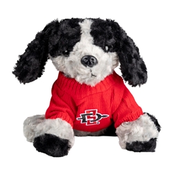Jack The Dog In A Red SD Interlock Sweatshirt