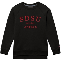 Women's Embroidered SDs Aztecs Crew Est 1897