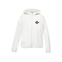Lululemon Softstreme Full Zip Long Hoodie with left chest SDI