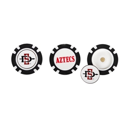 3 Pack Golf Chip With Removable Marker: SD Interlock