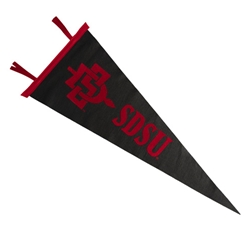 Pennant 12 X 30 Flocked SD Interlock SDSU