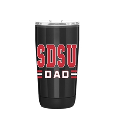 SDSU Dad 16oz Franklin Travel Mug
