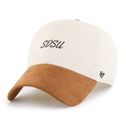 Mini Script Suede Visor Clean Up