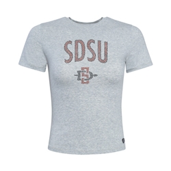 Women's Baby Tee SDSU Aztecs