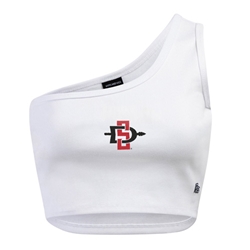 Asymetrical One Shoulder Top with SD Interlock