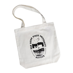 Uscape Tote Bag / Starry: San Diego State University Starry Night Campus Graphic / Aztecs - Cream