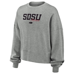 Women's Nike SDSU Aztecs Fleece Crew