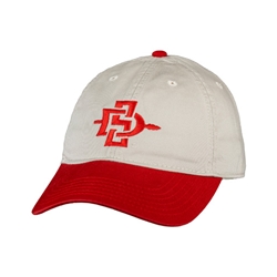SD Interlock 2 Tone EZA Hat - Red