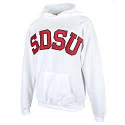 SDSU Sweatshirt-White