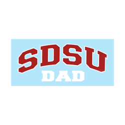 SDSU Dad Decal