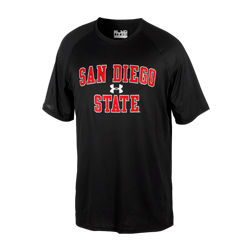 Under Armour San Diego State Tee-Black