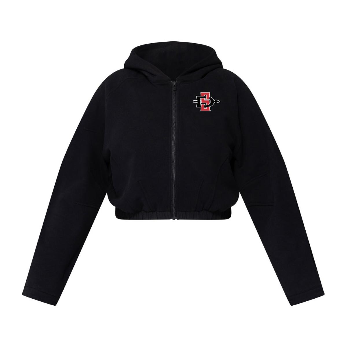 lululemon SD Interlock Loungeful Relaxed-Fit Full-Zip Cropped