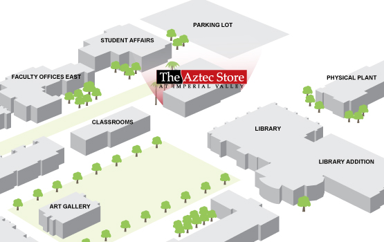 The Aztec Store Directional Map